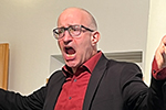 Robert Kolar unterh&auml;lt uns stimm- und wortgewaltig; &copy; B.Sulzgruber