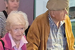 Endlich war wieder einmal das Ehepaar Oswald und Linde Miksch mit von der Partie; &copy; Josef Eminger