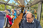 Fahrt mit dem Panoramawagen, Queen Elisabeth; © Josef Eminger